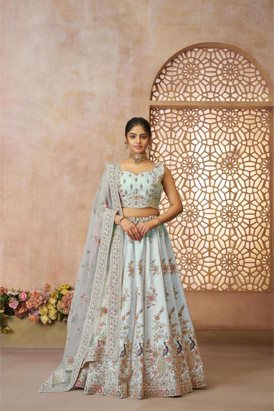 Ynf Zari Silk RIN230 35 Lehengas Wholesale Designer Lehenga Fancy Lehenga Silk Lehenga Manufacturer