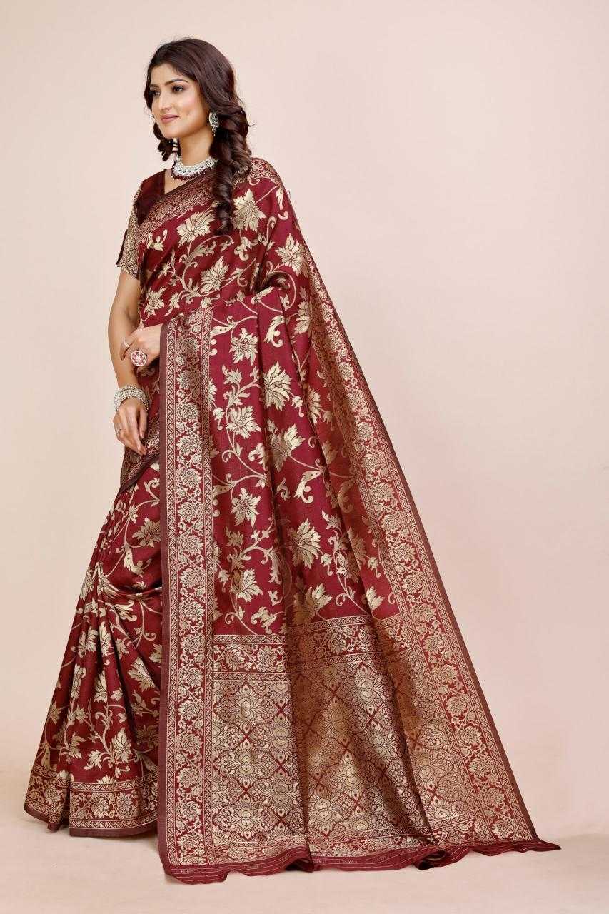 Ynf Art Silk KESH522 113 Silk Sarees Wholesale Banarasi Silk Sarees With Zari Work Manufacturer