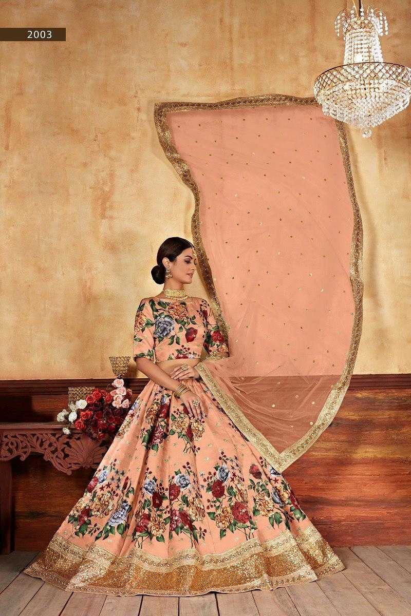 Ynf Art Silk RIN227 2003 Lehengas Wholesale Designer Lehenga Fancy Lehenga Traditional Lehenga Manufacturer