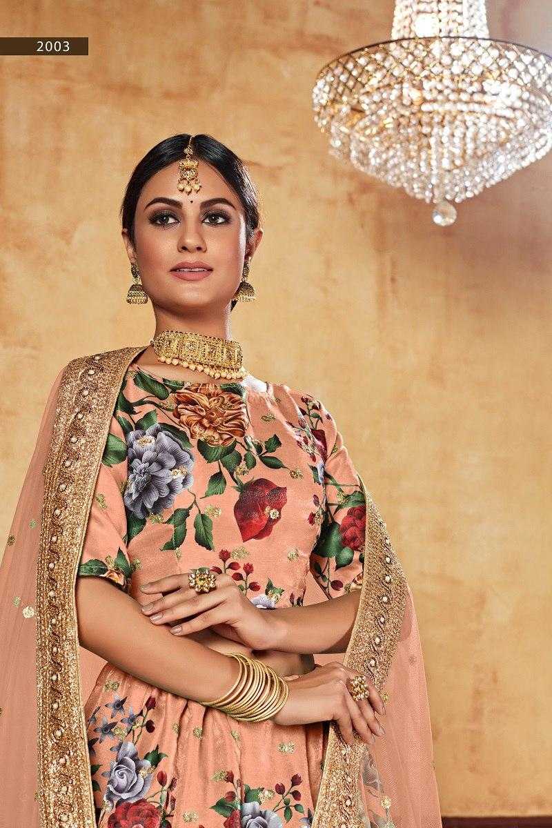 Ynf Art Silk RIN227 2003 Lehengas Wholesale Designer Lehenga Fancy Lehenga Traditional Lehenga Manufacturer