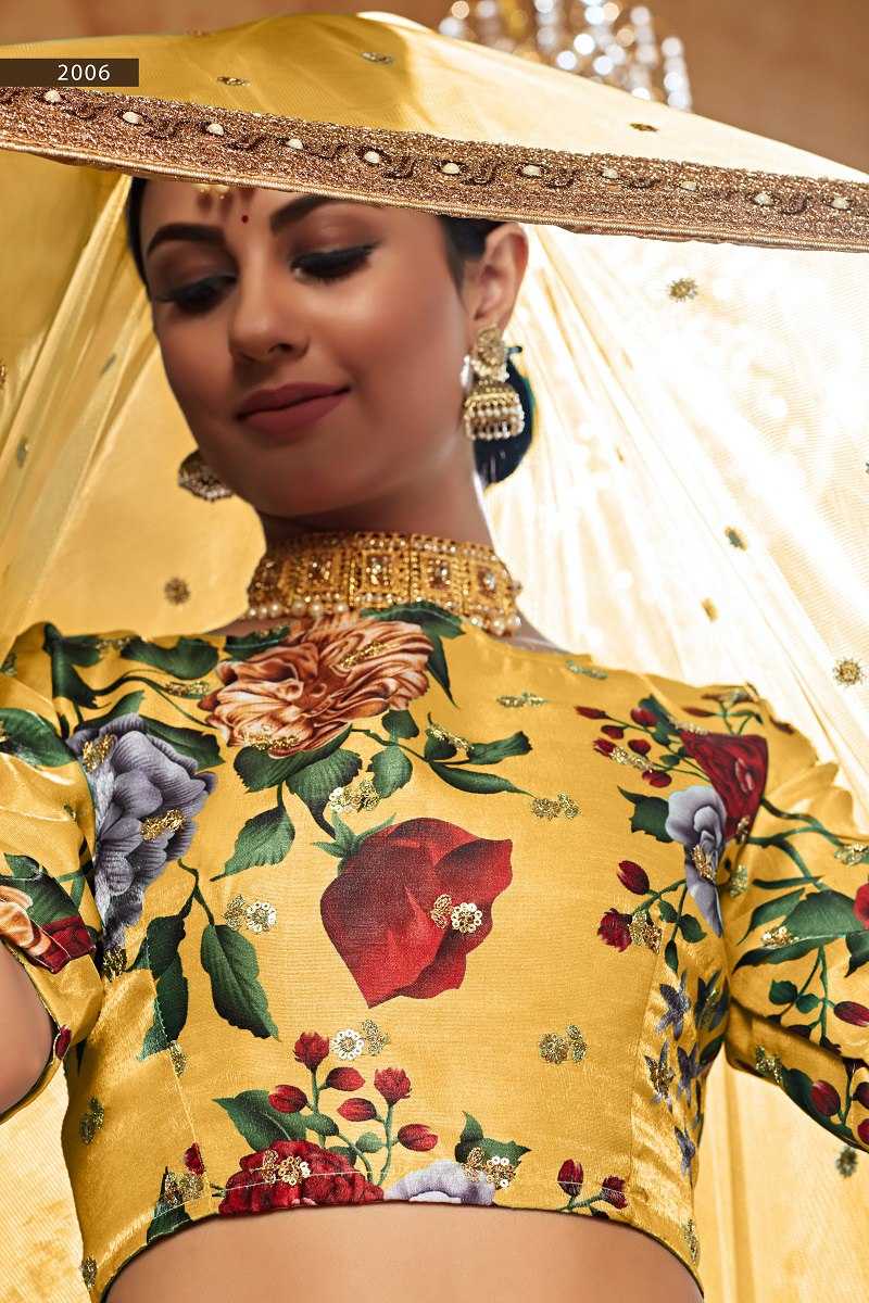 Ynf Art Silk RIN227 2006 Lehengas Wholesale Embroidered Lehenga Lehenga For Engagement Sequins Lehenga Lehenga With Cancan Manufacturer