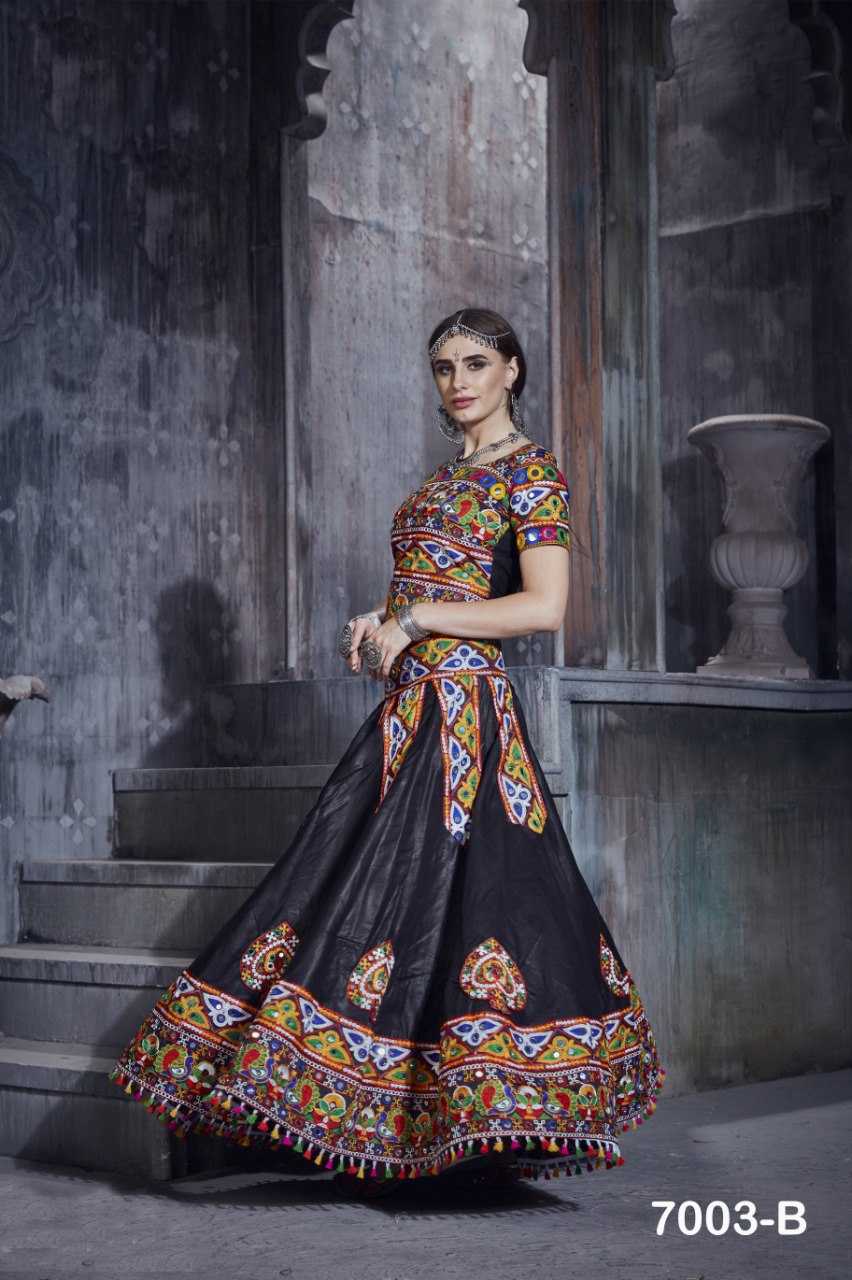 Ynf Art Silk RIN227 7003 Lehengas Festive Collections Wholesale Designer Lehenga Choli Navratri Chaniya Choli Manufacturer