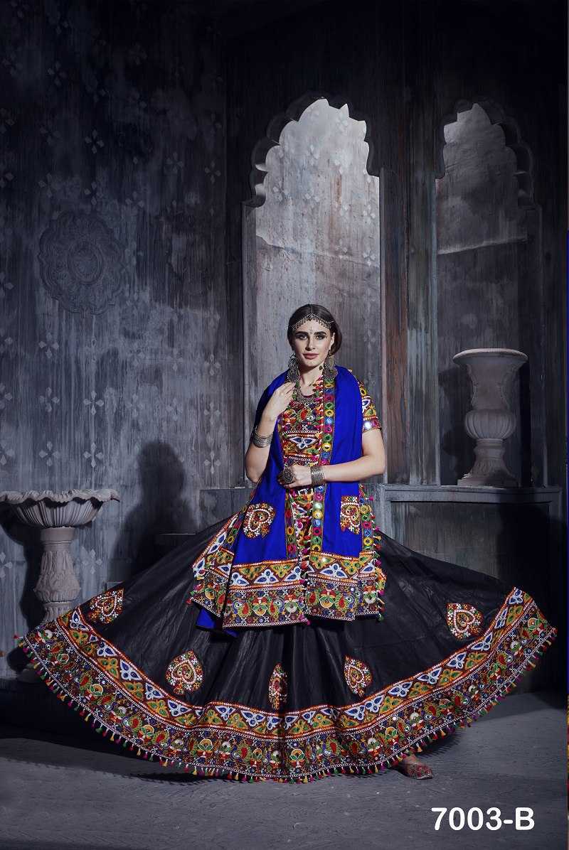 Ynf Art Silk RIN227 7003 Lehengas Festive Collections Wholesale Designer Lehenga Choli Navratri Chaniya Choli Manufacturer