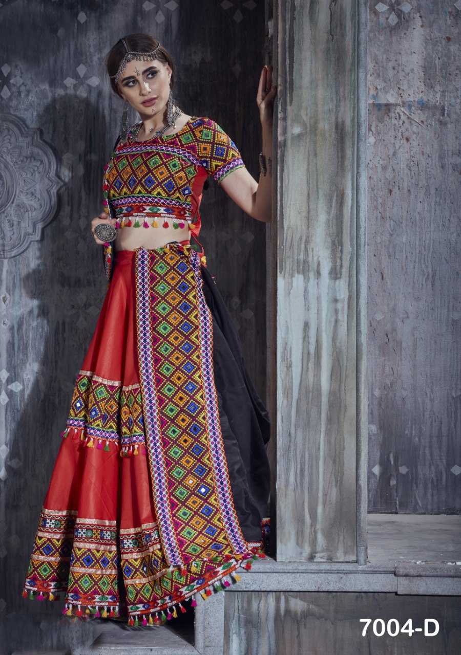 Ynf Art Silk RIN227 7004 Lehengas Festive Collections Wholesale Fancy Lehenga Navratri Chaniya Choli Manufacturer