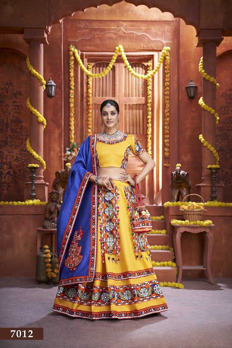 Ynf Art Silk RIN227 7012 Lehengas Festive Collections Wholesale Chaniya Choli Navratri Chaniya Choli Manufacturer