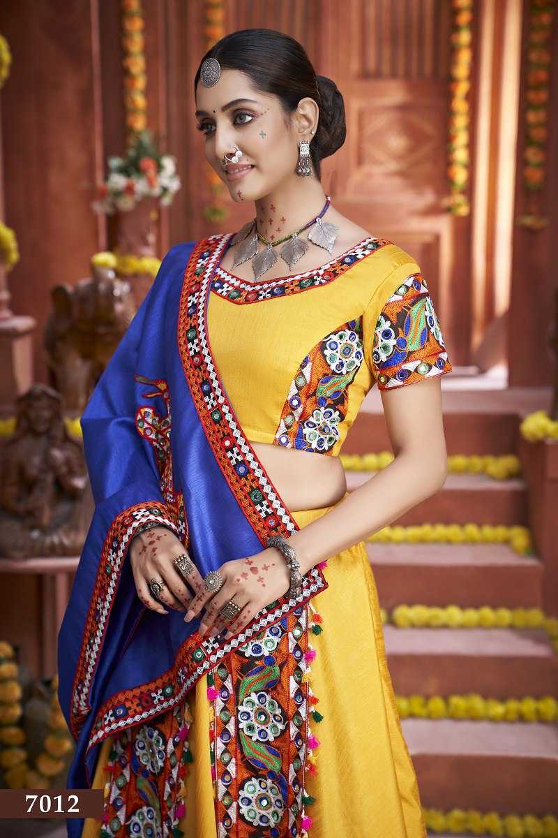 Ynf Art Silk RIN227 7012 Lehengas Festive Collections Wholesale Chaniya Choli Navratri Chaniya Choli Manufacturer