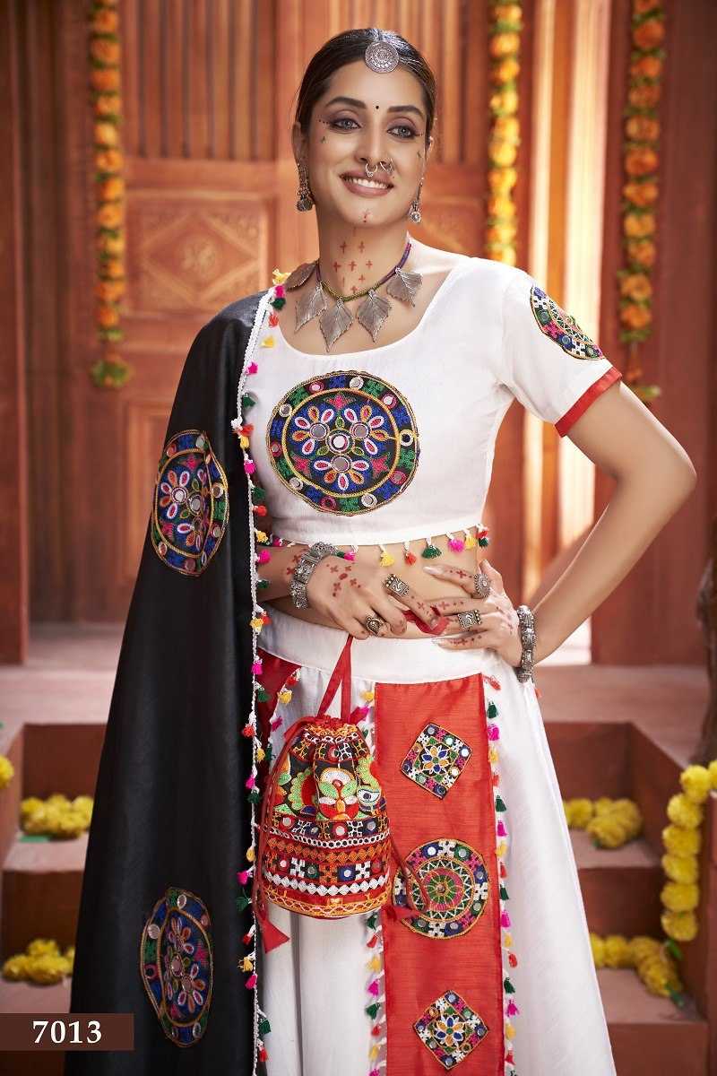 Ynf Art Silk RIN227 7013 Lehengas Festive Collections Wholesale Chaniya Choli Navratri Chaniya Choli Manufacturer