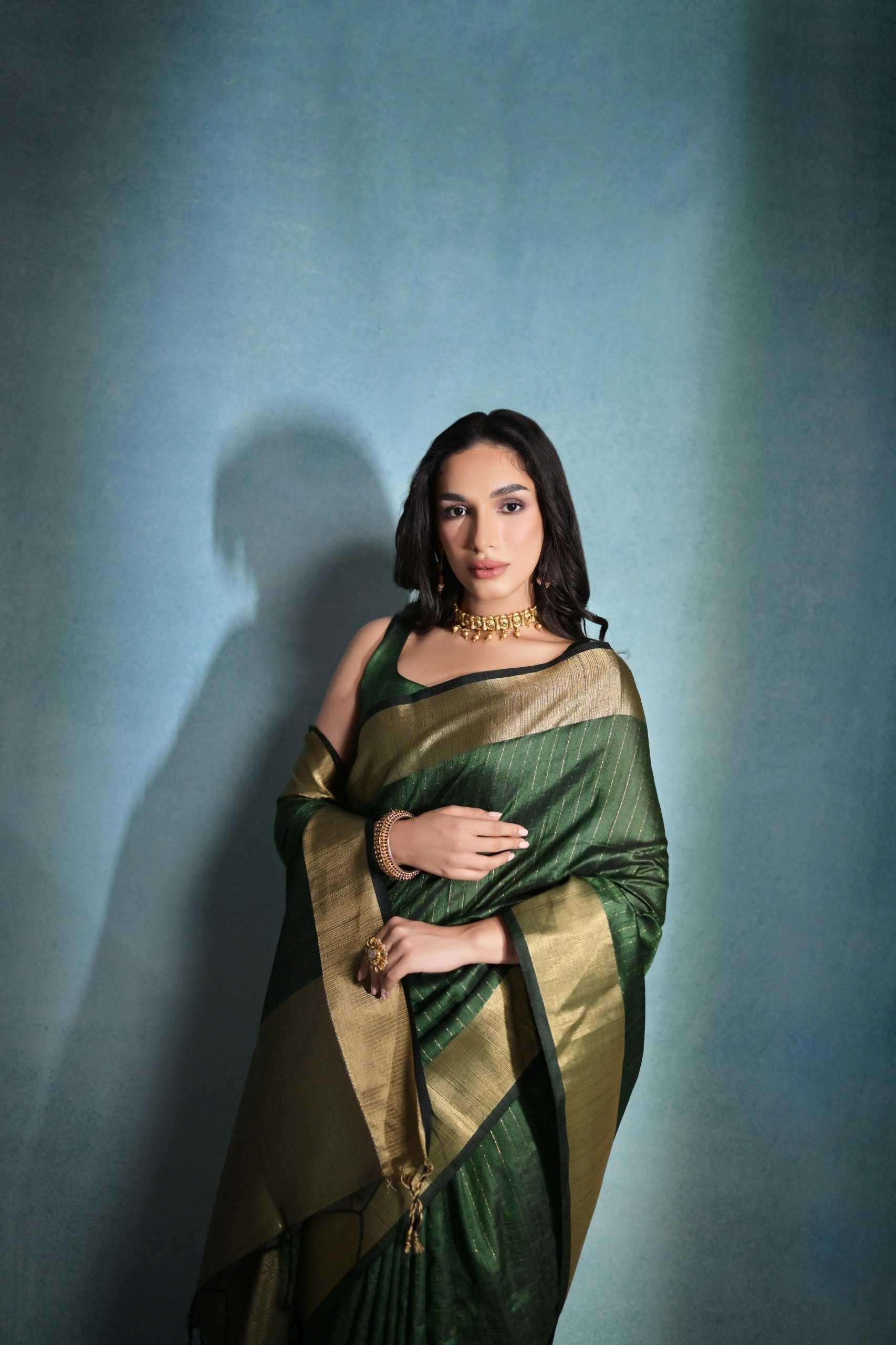 Ynf Banana Silk KESH532 RAW SILK DOT Sarees Wholesale Designer Sarees Zari Border Sarees Silk Sarees Manufacturer