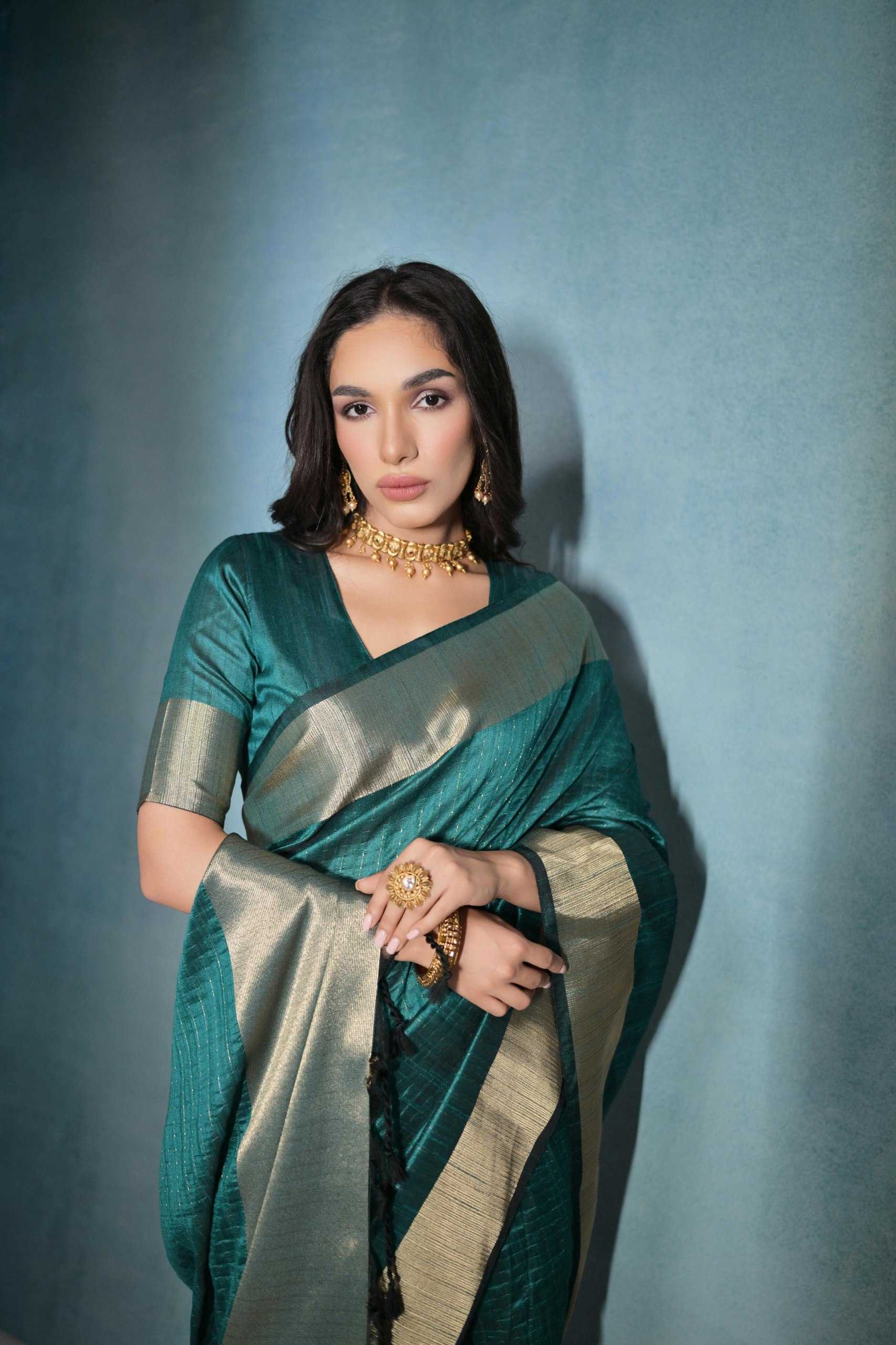 Ynf Banana Silk KESH532 RAW SILK DOT Sarees Wholesale Designer Sarees Zari Border Sarees Silk Sarees Manufacturer