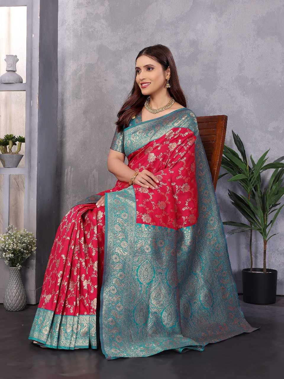 Ynf Banana Silk RIN197 3063 Silk Sarees Wholesale Party Wear Silk Sarees Designer Silk Sarees Fancy Silk Sarees Manufacturer