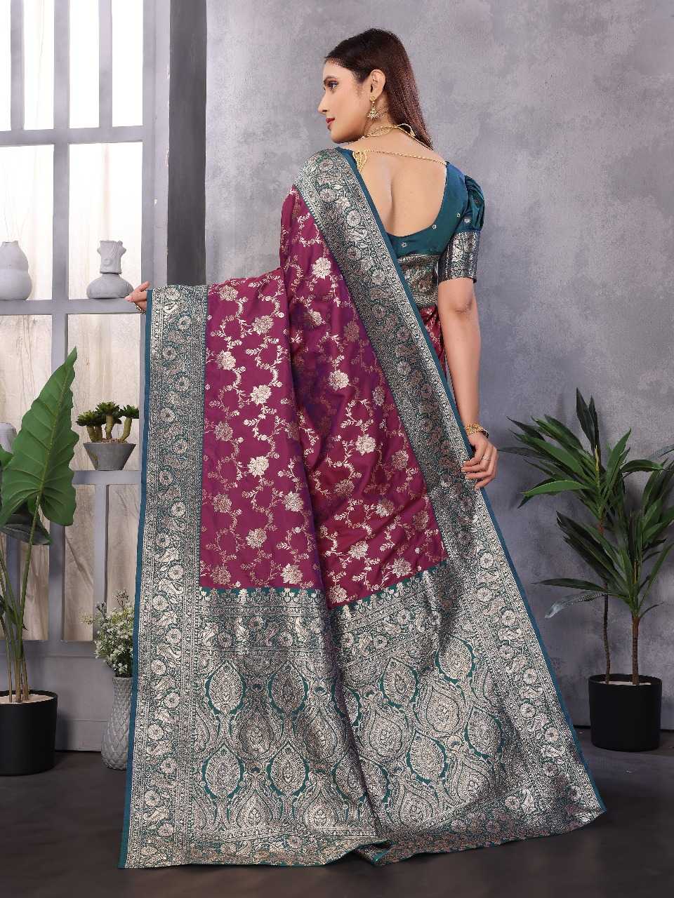 Ynf Banana Silk RIN197 3063 Silk Sarees Wholesale Party Wear Silk Sarees Designer Silk Sarees Fancy Silk Sarees Manufacturer