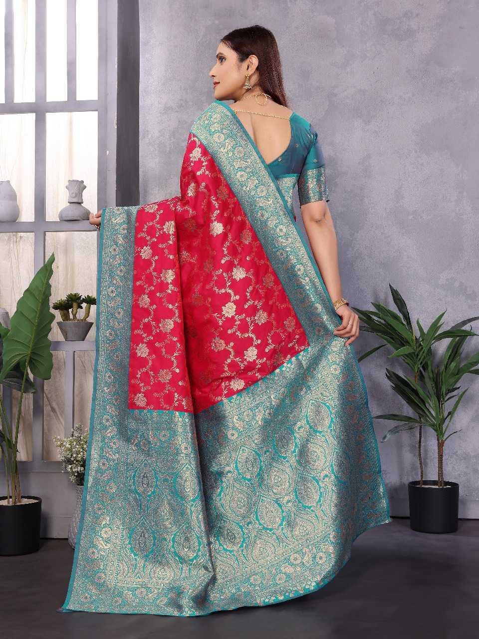 Ynf Banana Silk RIN197 3063 Silk Sarees Wholesale Party Wear Silk Sarees Designer Silk Sarees Fancy Silk Sarees Manufacturer
