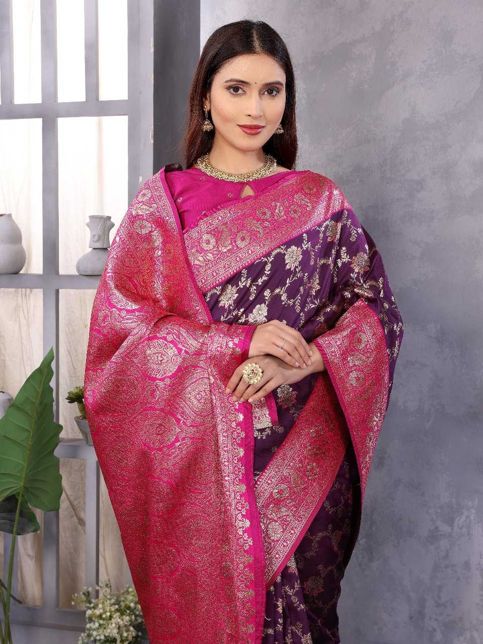 Ynf Banana Silk RIN197 3063 Silk Sarees Wholesale Party Wear Silk Sarees Designer Silk Sarees Fancy Silk Sarees Manufacturer