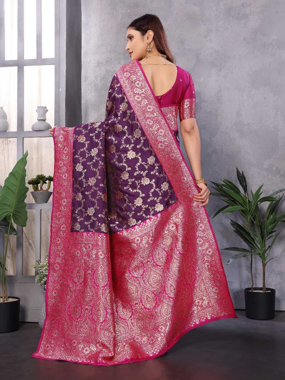 Ynf Banana Silk RIN197 3063 Silk Sarees Wholesale Party Wear Silk Sarees Designer Silk Sarees Fancy Silk Sarees Manufacturer