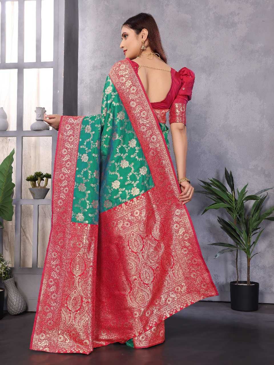 Ynf Banana Silk RIN197 3063 Silk Sarees Wholesale Party Wear Silk Sarees Designer Silk Sarees Fancy Silk Sarees Manufacturer