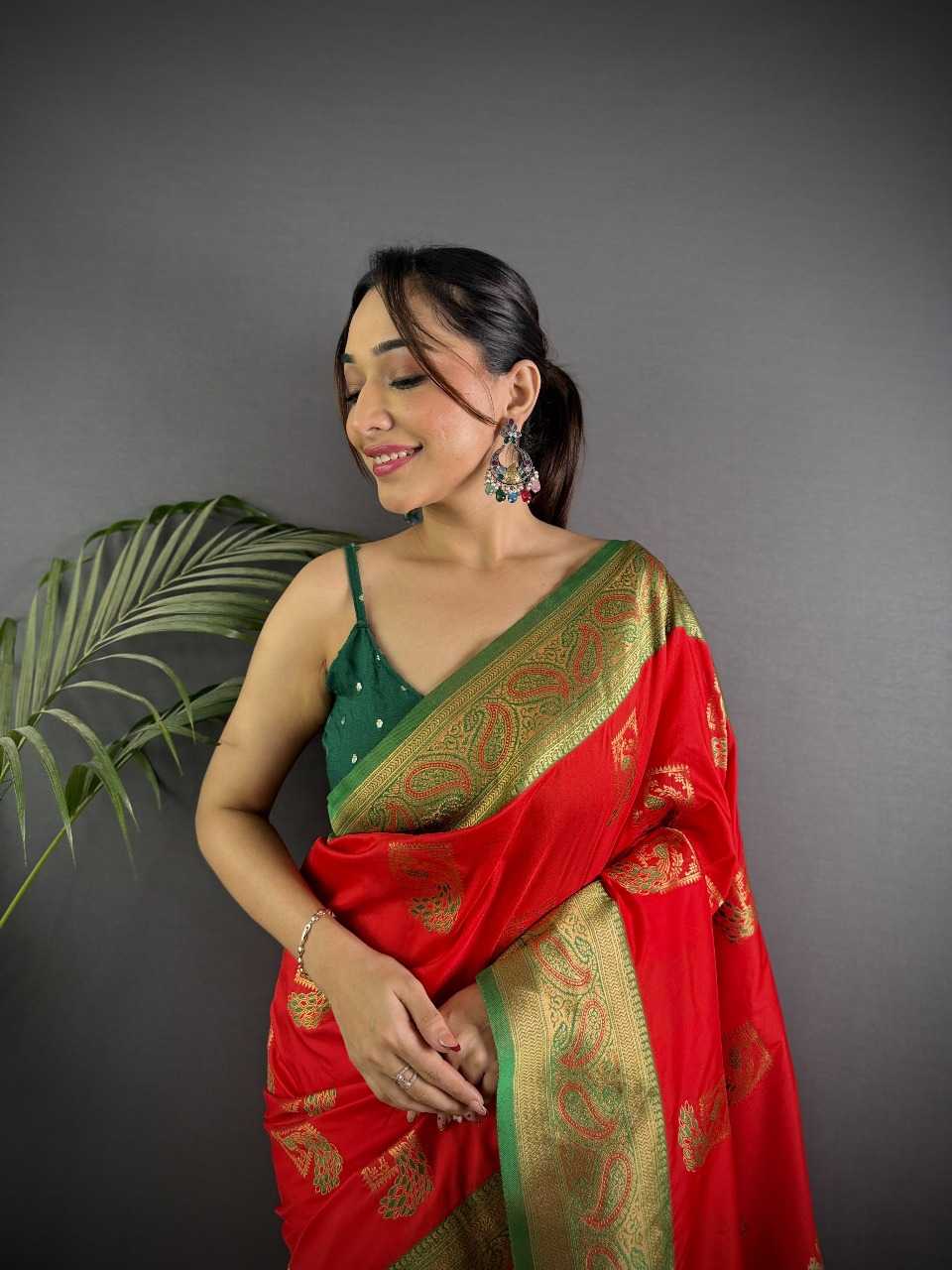 Ynf Banana Silk RIN197 3066 Silk Sarees Wholesale Bridal Silk Sarees Party Wear Silk Sarees Designer Silk Sarees Manufacturer