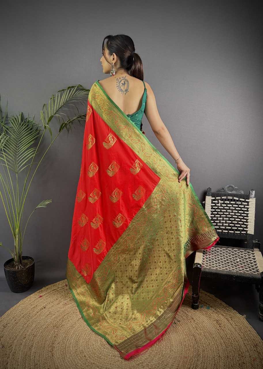 Ynf Banana Silk RIN197 3066 Silk Sarees Wholesale Bridal Silk Sarees Party Wear Silk Sarees Designer Silk Sarees Manufacturer
