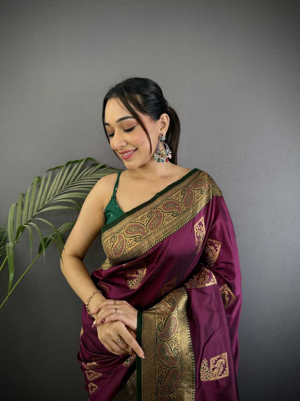 Ynf Banana Silk RIN197 3066 Silk Sarees Wholesale Bridal Silk Sarees Party Wear Silk Sarees Designer Silk Sarees Manufacturer