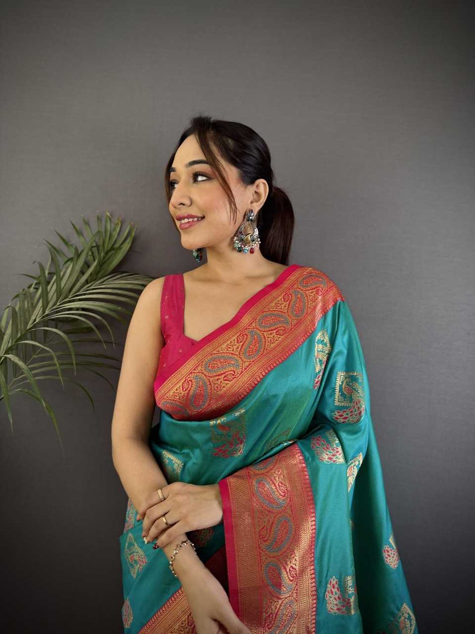 Ynf Banana Silk RIN197 3066 Silk Sarees Wholesale Bridal Silk Sarees Party Wear Silk Sarees Designer Silk Sarees Manufacturer