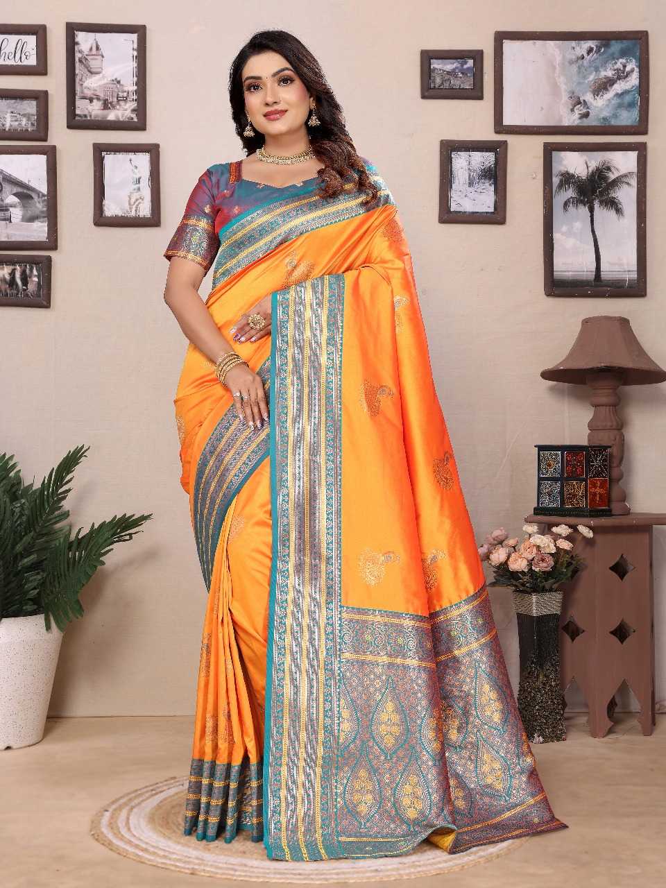 Ynf Banana Silk RIN197 3067 Silk Sarees Wholesale Bridal Silk Sarees Party Wear Silk Sarees Designer Silk Sarees Manufacturer