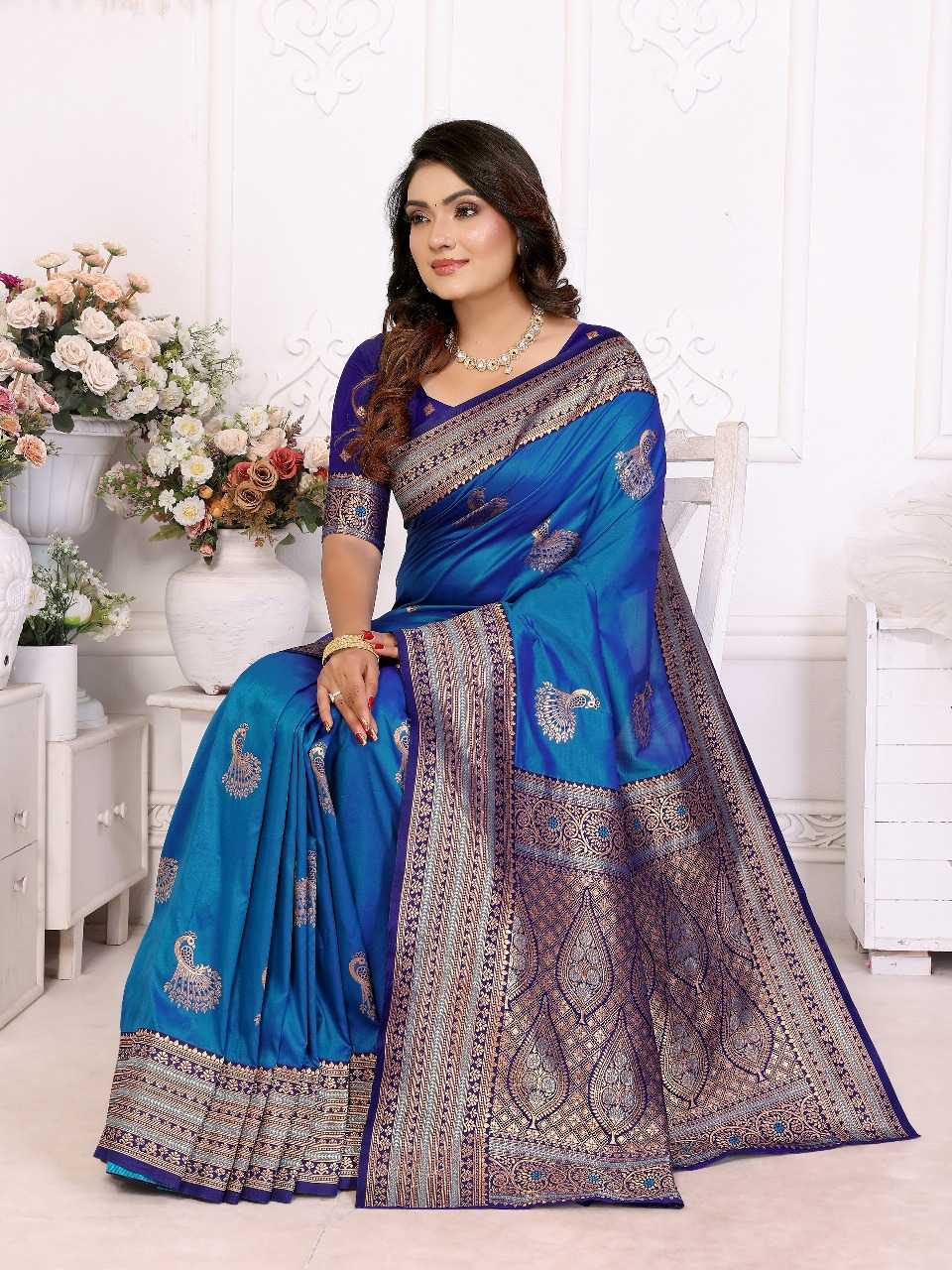 Ynf Banana Silk RIN197 3067 Silk Sarees Wholesale Bridal Silk Sarees Party Wear Silk Sarees Designer Silk Sarees Manufacturer