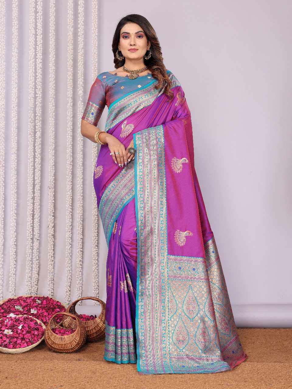 Ynf Banana Silk RIN197 3067 Silk Sarees Wholesale Bridal Silk Sarees Party Wear Silk Sarees Designer Silk Sarees Manufacturer