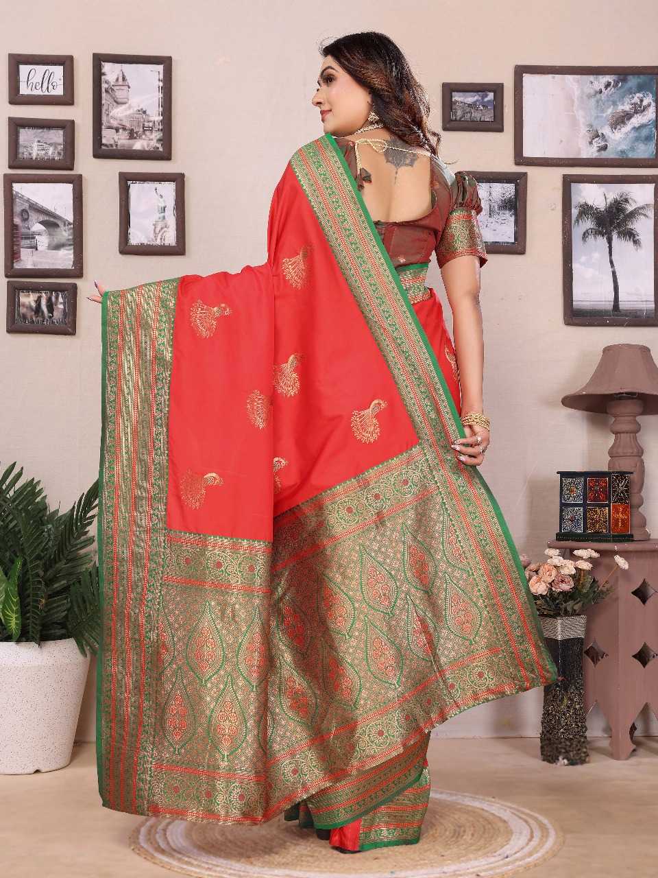 Ynf Banana Silk RIN197 3067 Silk Sarees Wholesale Bridal Silk Sarees Party Wear Silk Sarees Designer Silk Sarees Manufacturer