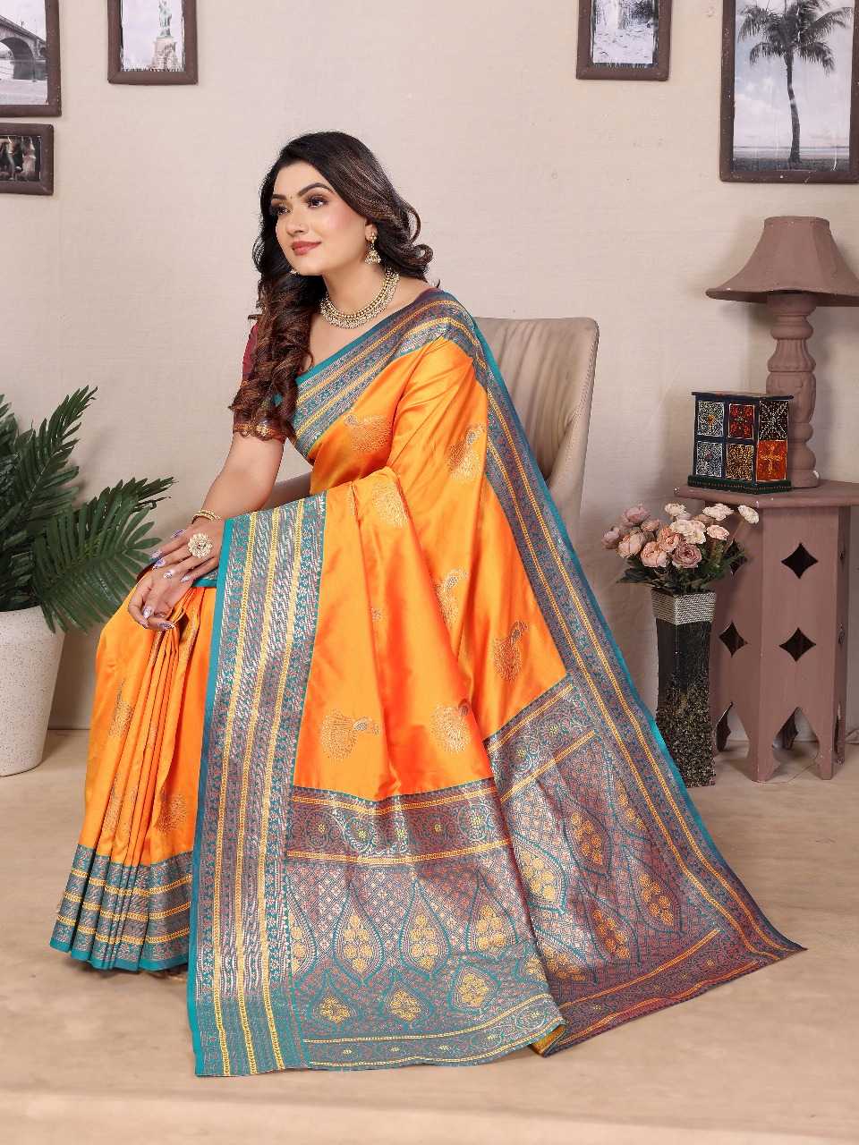 Ynf Banana Silk RIN197 3067 Silk Sarees Wholesale Bridal Silk Sarees Party Wear Silk Sarees Designer Silk Sarees Manufacturer