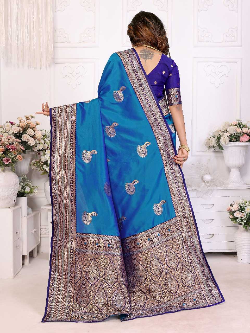 Ynf Banana Silk RIN197 3067 Silk Sarees Wholesale Bridal Silk Sarees Party Wear Silk Sarees Designer Silk Sarees Manufacturer
