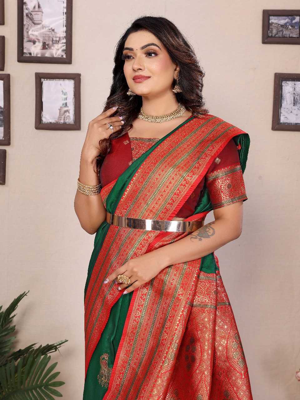 Ynf Banana Silk RIN197 3067 Silk Sarees Wholesale Bridal Silk Sarees Party Wear Silk Sarees Designer Silk Sarees Manufacturer