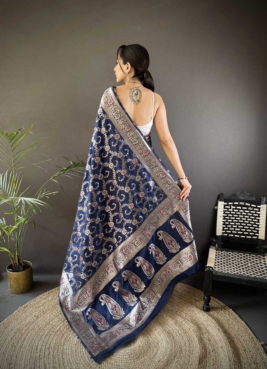 Ynf Banana Silk RIN197 3072 Silk Sarees Wholesale Party Wear Silk Sarees Designer Silk Sarees Fancy Silk Sarees Manufacturer