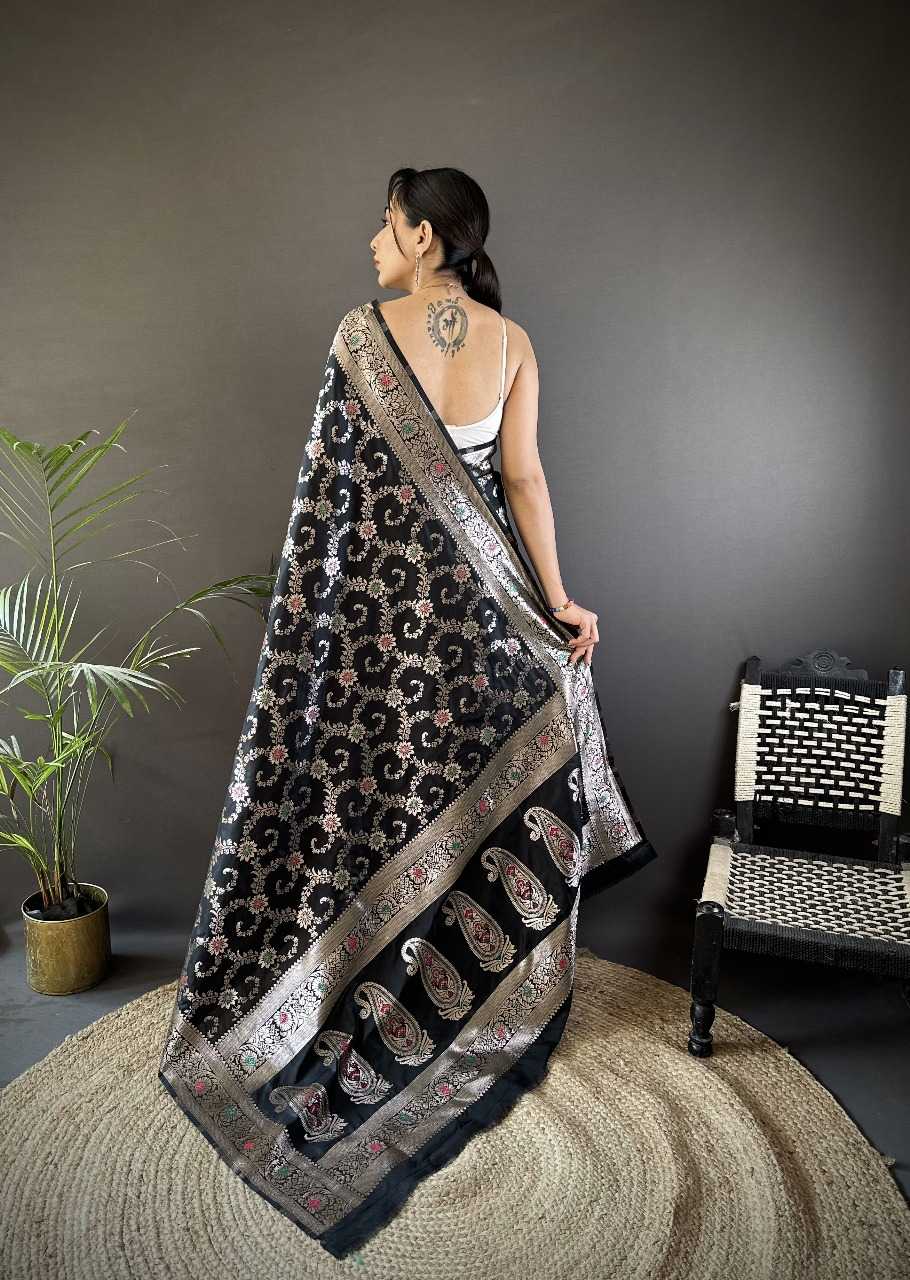 Ynf Banana Silk RIN197 3072 Silk Sarees Wholesale Party Wear Silk Sarees Designer Silk Sarees Fancy Silk Sarees Manufacturer