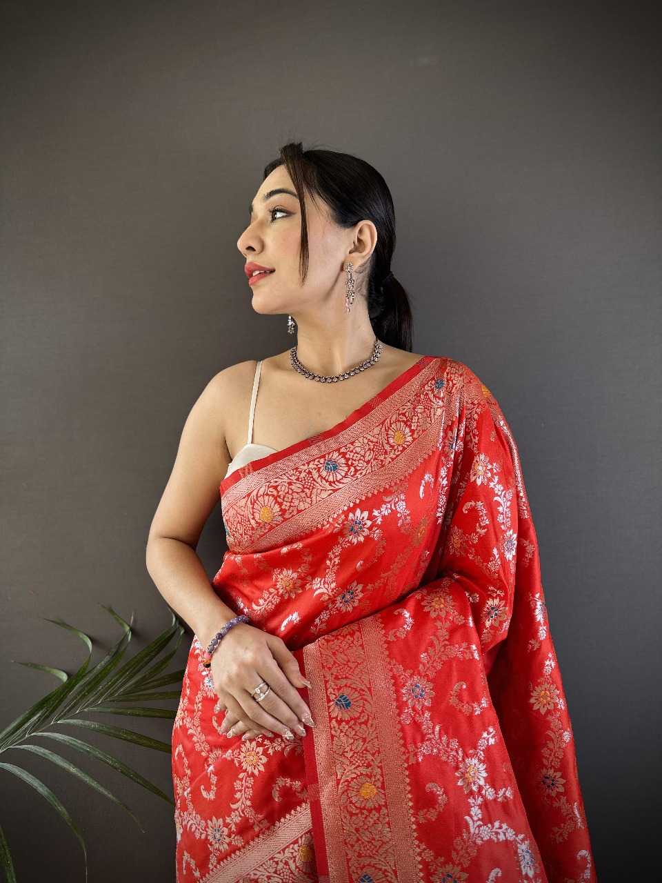 Ynf Banana Silk RIN197 3072 Silk Sarees Wholesale Party Wear Silk Sarees Designer Silk Sarees Fancy Silk Sarees Manufacturer