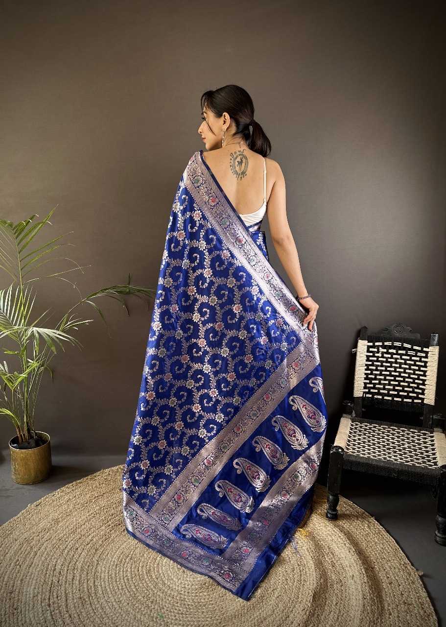 Ynf Banana Silk RIN197 3072 Silk Sarees Wholesale Party Wear Silk Sarees Designer Silk Sarees Fancy Silk Sarees Manufacturer