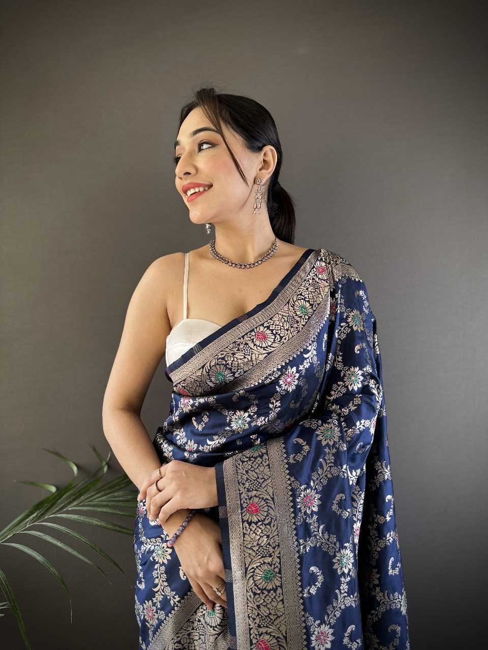 Ynf Banana Silk RIN197 3072 Silk Sarees Wholesale Party Wear Silk Sarees Designer Silk Sarees Fancy Silk Sarees Manufacturer