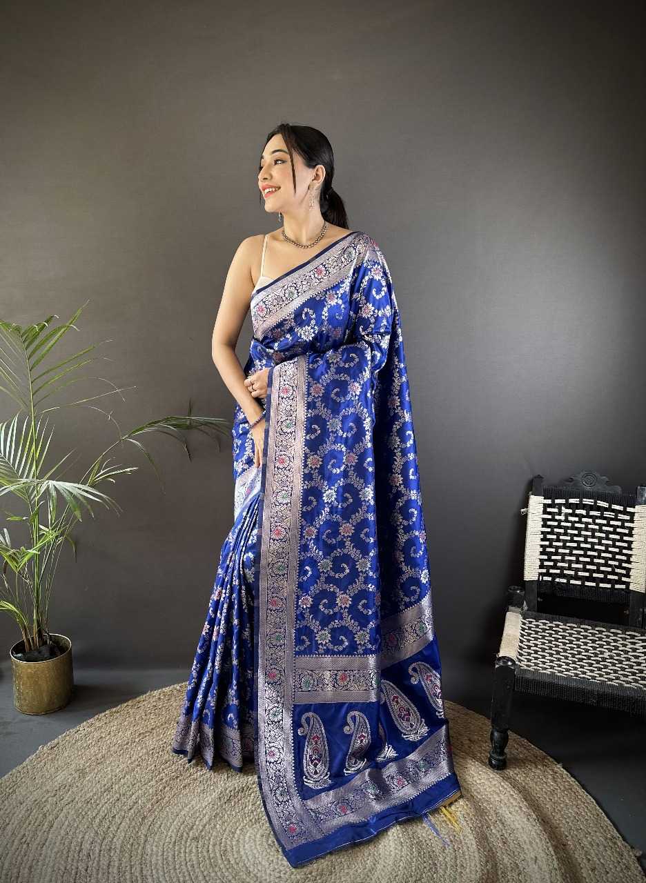 Ynf Banana Silk RIN197 3072 Silk Sarees Wholesale Party Wear Silk Sarees Designer Silk Sarees Fancy Silk Sarees Manufacturer