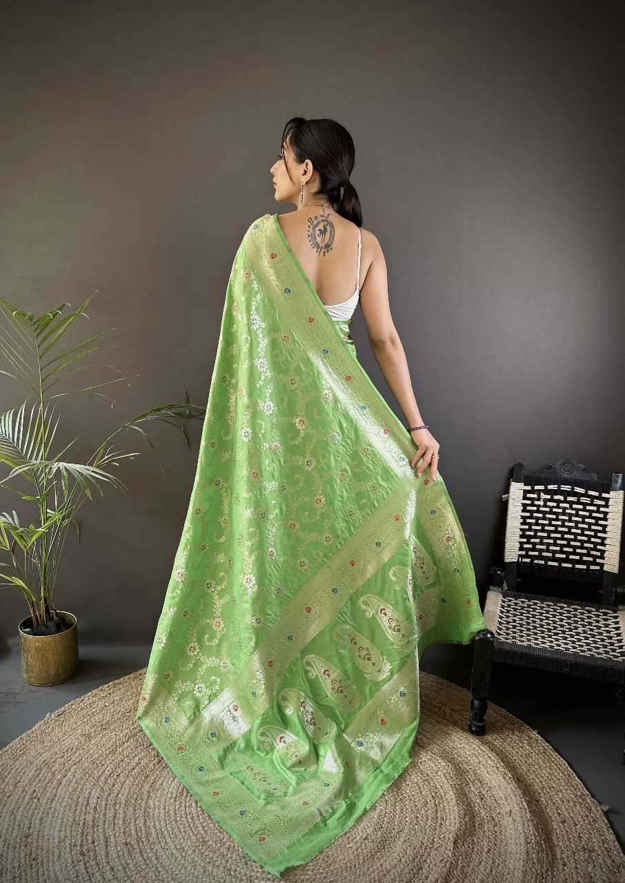 Ynf Banana Silk RIN197 3072 Silk Sarees Wholesale Party Wear Silk Sarees Designer Silk Sarees Fancy Silk Sarees Manufacturer