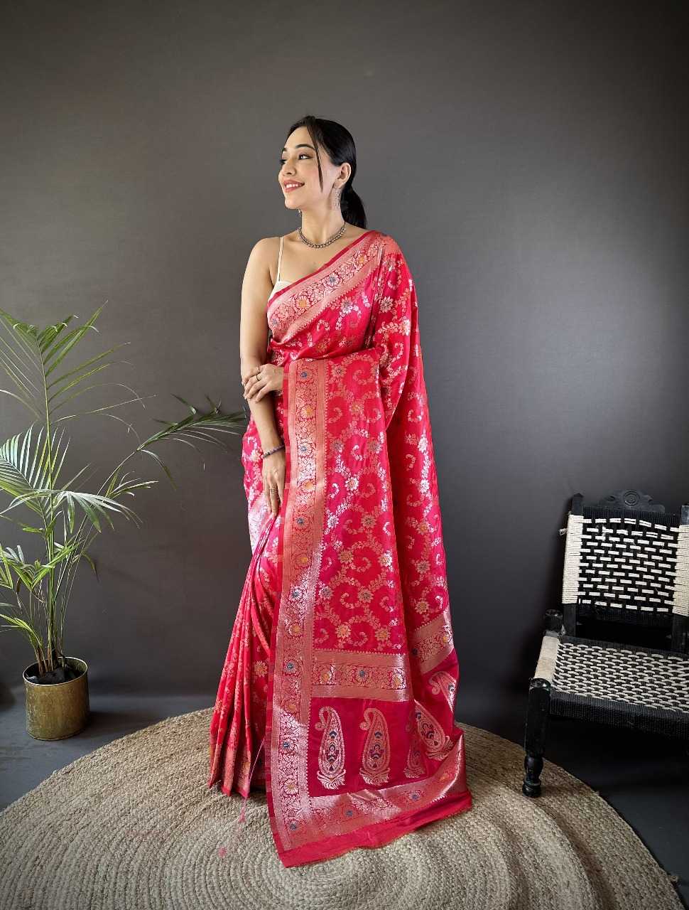 Ynf Banana Silk RIN197 3072 Silk Sarees Wholesale Party Wear Silk Sarees Designer Silk Sarees Fancy Silk Sarees Manufacturer