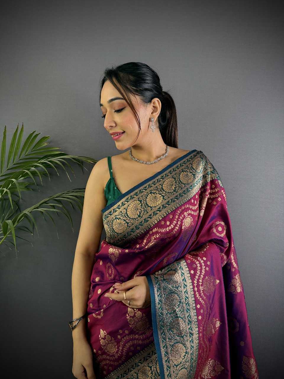 Ynf Banana Silk RIN197 3073 Silk Sarees Wholesale Bridal Silk Sarees Party Wear Silk Sarees Designer Silk Sarees Manufacturer
