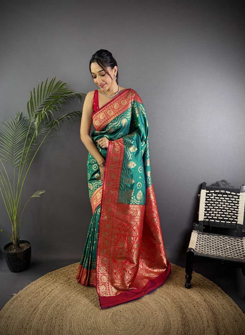 Ynf Banana Silk RIN197 3073 Silk Sarees Wholesale Bridal Silk Sarees Party Wear Silk Sarees Designer Silk Sarees Manufacturer