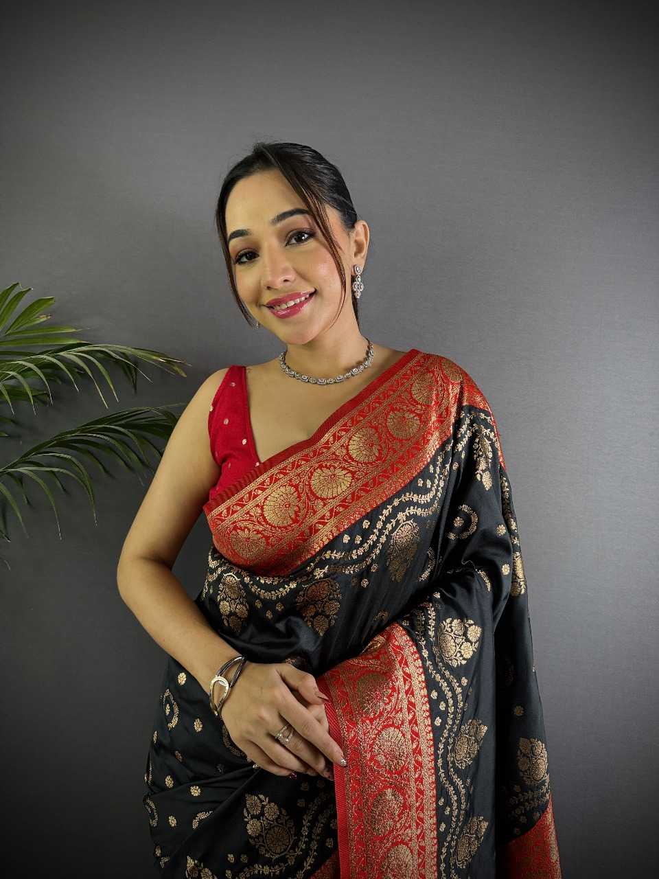 Ynf Banana Silk RIN197 3073 Silk Sarees Wholesale Bridal Silk Sarees Party Wear Silk Sarees Designer Silk Sarees Manufacturer