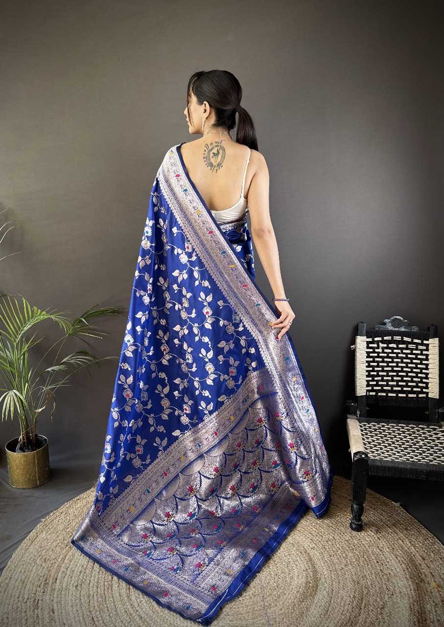 Ynf Banana Silk RIN197 3074 Silk Sarees Wholesale Bridal Silk Sarees Party Wear Silk Sarees Designer Silk Sarees Manufacturer