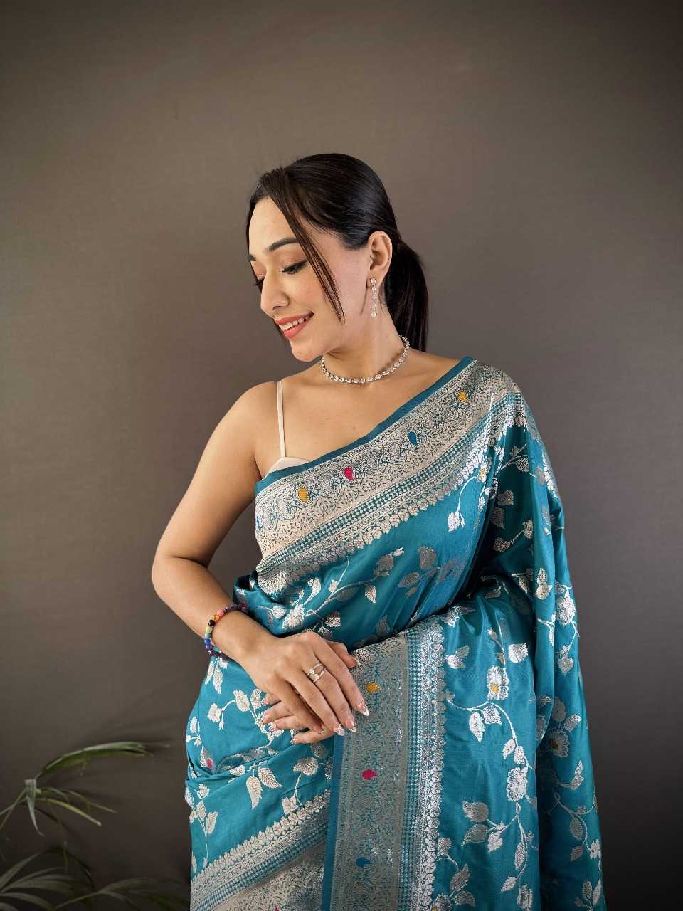 Ynf Banana Silk RIN197 3074 Silk Sarees Wholesale Bridal Silk Sarees Party Wear Silk Sarees Designer Silk Sarees Manufacturer