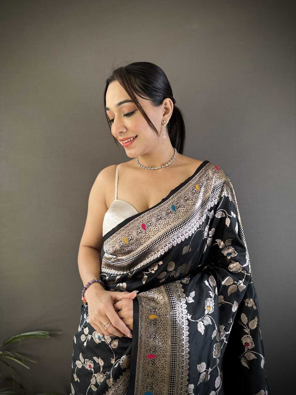 Ynf Banana Silk RIN197 3074 Silk Sarees Wholesale Bridal Silk Sarees Party Wear Silk Sarees Designer Silk Sarees Manufacturer