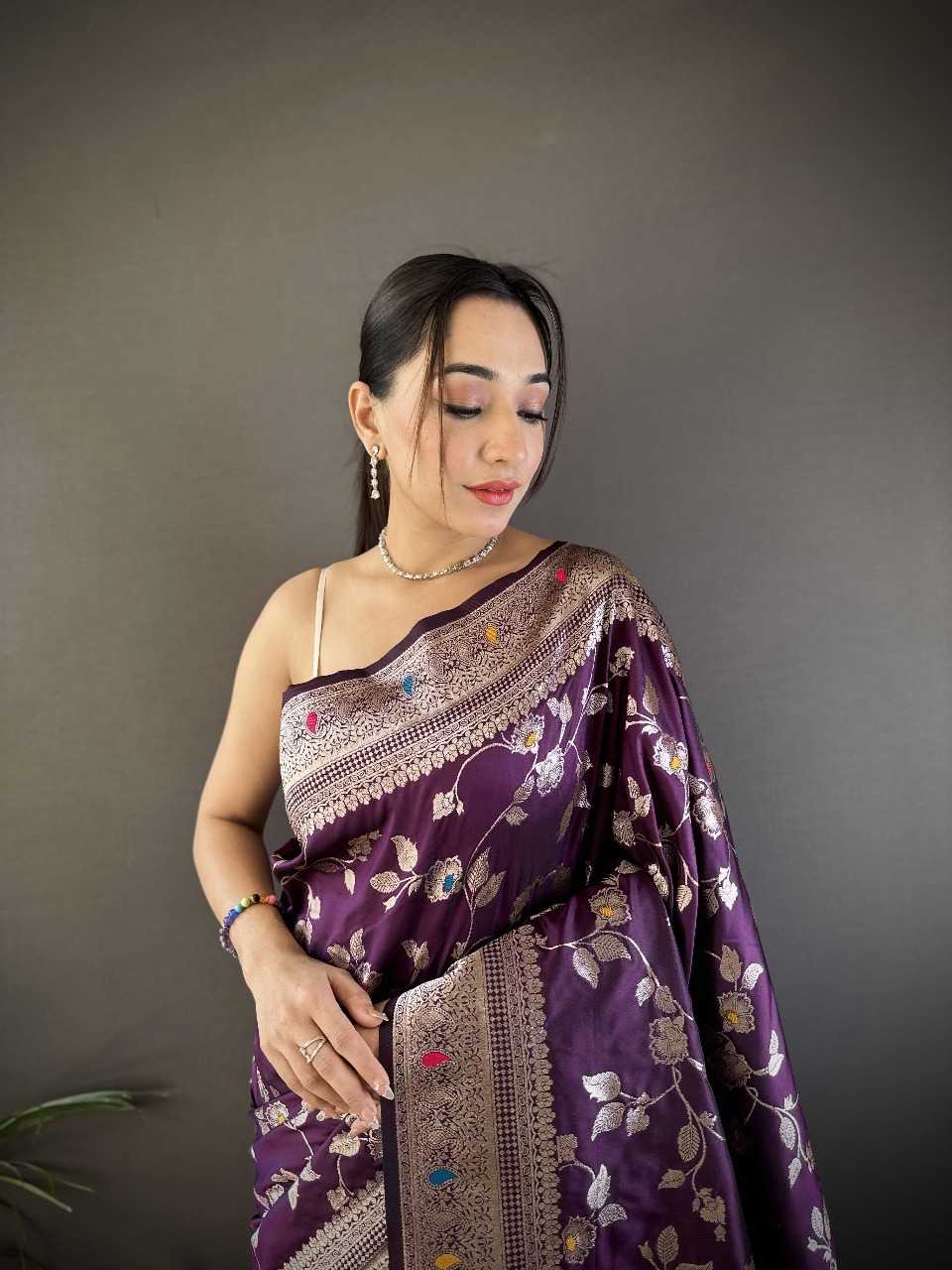 Ynf Banana Silk RIN197 3074 Silk Sarees Wholesale Bridal Silk Sarees Party Wear Silk Sarees Designer Silk Sarees Manufacturer
