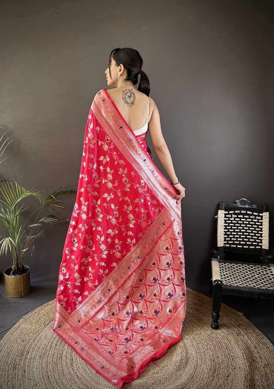 Ynf Banana Silk RIN197 3074 Silk Sarees Wholesale Bridal Silk Sarees Party Wear Silk Sarees Designer Silk Sarees Manufacturer