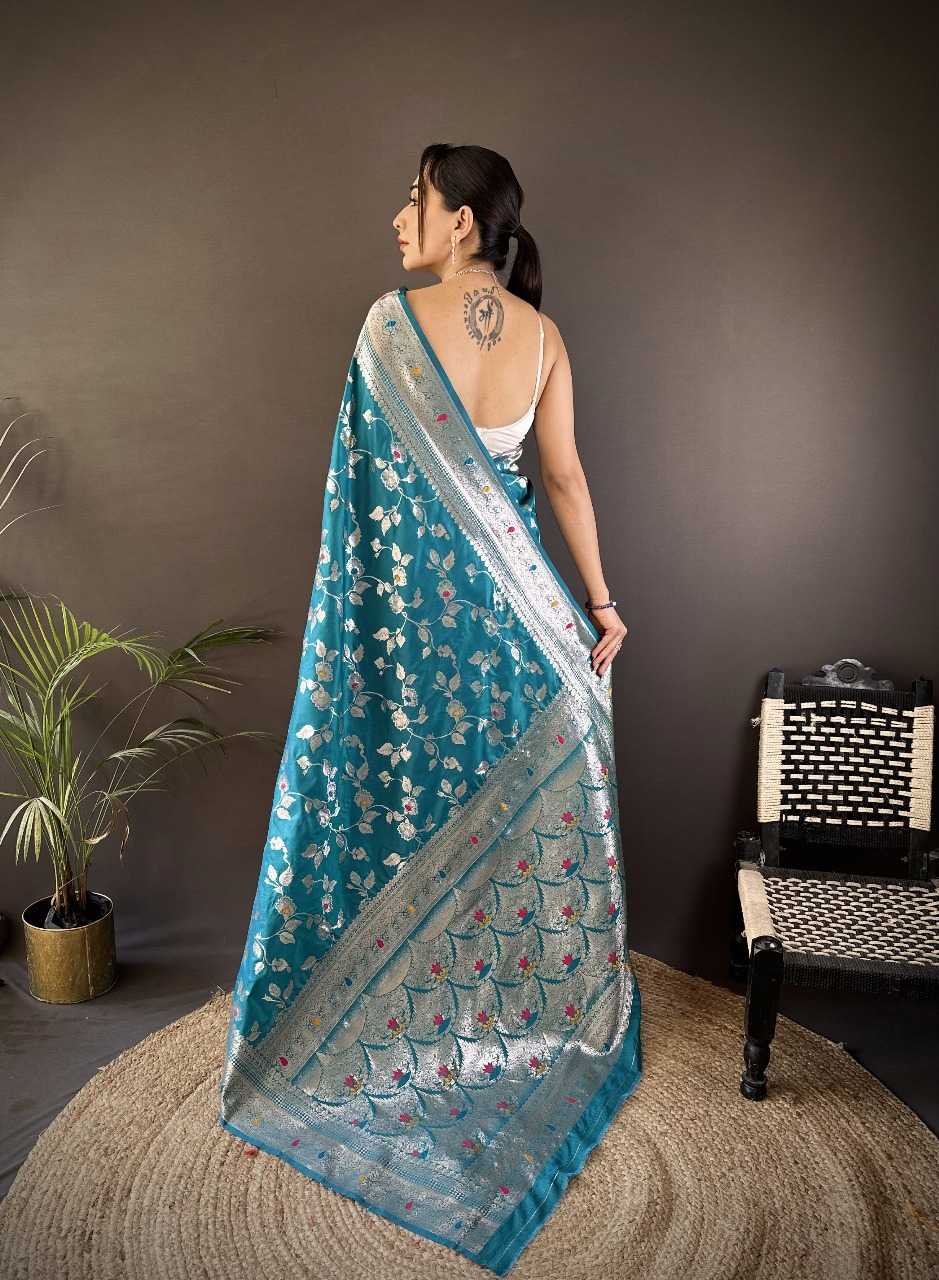 Ynf Banana Silk RIN197 3074 Silk Sarees Wholesale Bridal Silk Sarees Party Wear Silk Sarees Designer Silk Sarees Manufacturer
