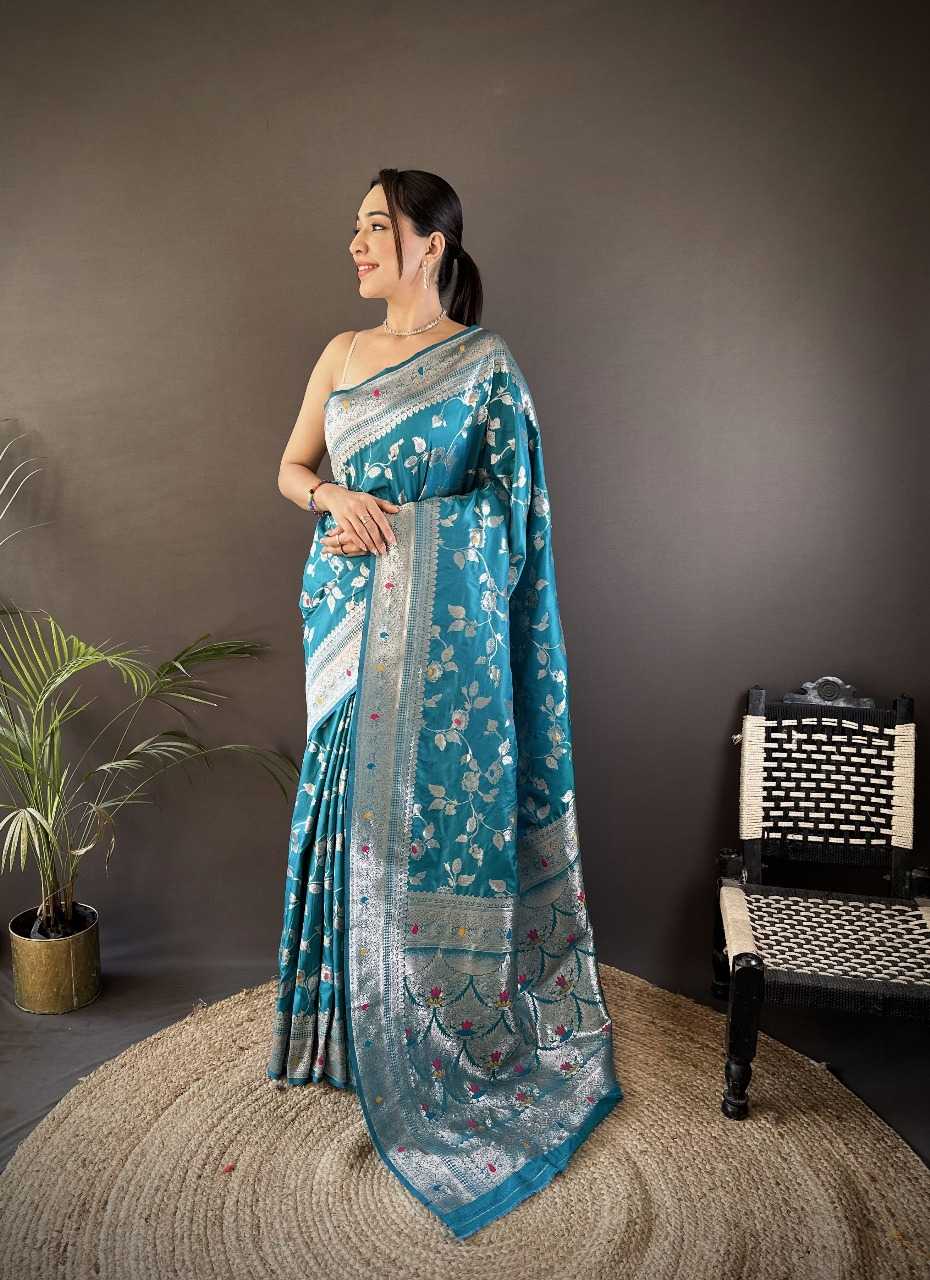 Ynf Banana Silk RIN197 3074 Silk Sarees Wholesale Bridal Silk Sarees Party Wear Silk Sarees Designer Silk Sarees Manufacturer