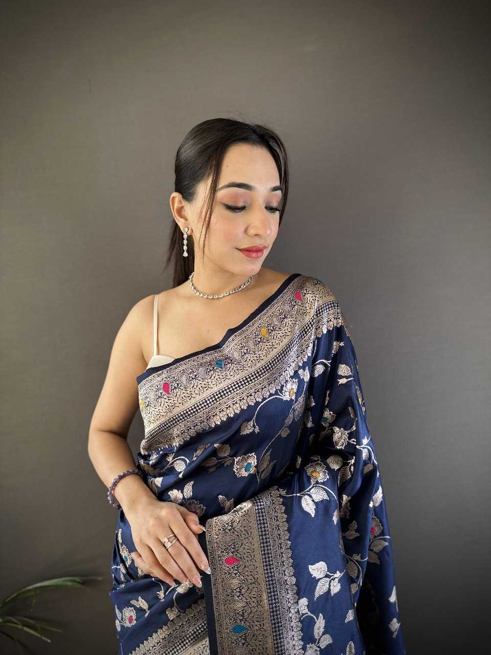 Ynf Banana Silk RIN197 3074 Silk Sarees Wholesale Bridal Silk Sarees Party Wear Silk Sarees Designer Silk Sarees Manufacturer