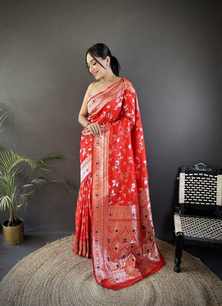 Ynf Banana Silk RIN197 3074 Silk Sarees Wholesale Bridal Silk Sarees Party Wear Silk Sarees Designer Silk Sarees Manufacturer